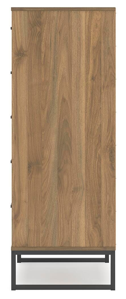 Deanlow Chest of Drawers - Light Brown (6)