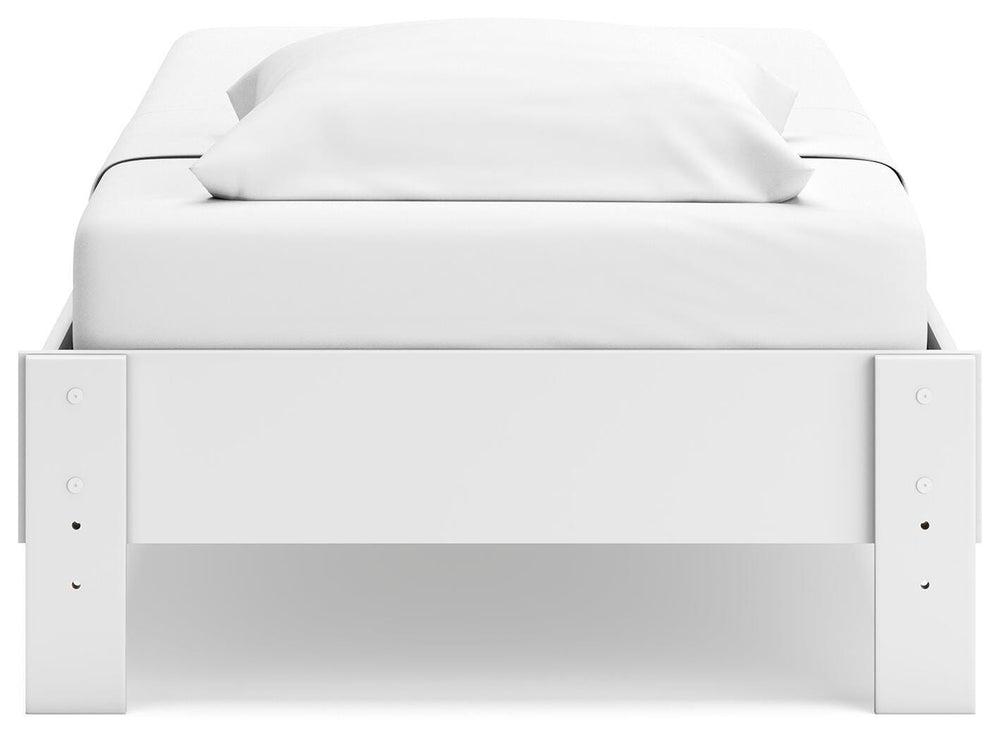 Socalle Twin Platform Bed - White (6)