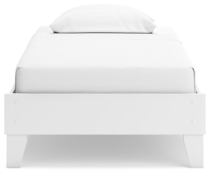 Socalle Twin Platform Bed - White (5)