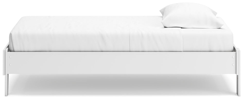 Socalle Twin Platform Bed - White (7)