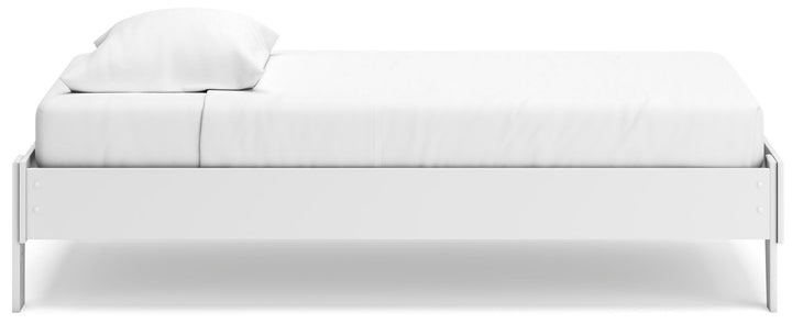 Socalle Twin Platform Bed - White (8)