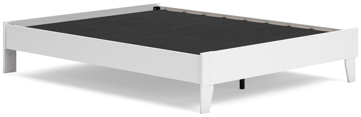 Socalle Queen Platform Bed - White (3)