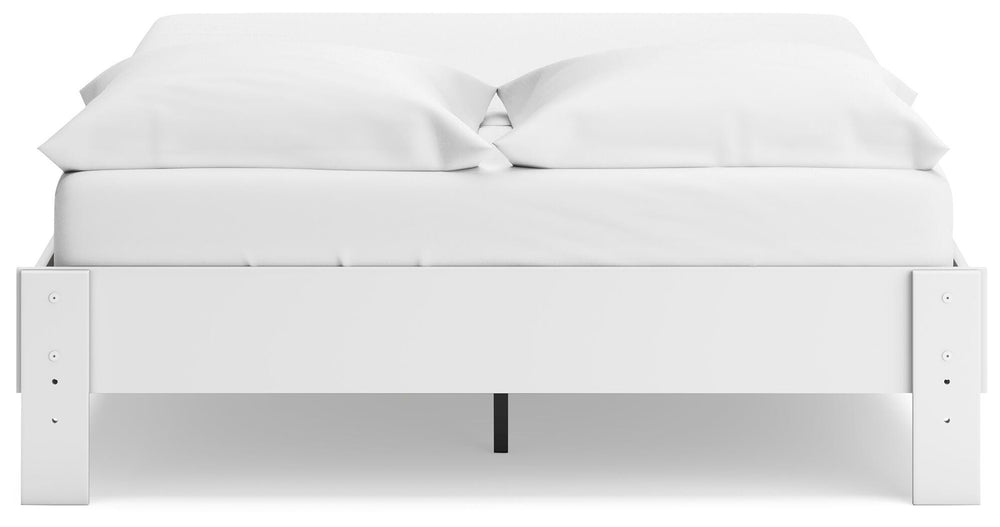 Socalle Queen Platform Bed - White (6)