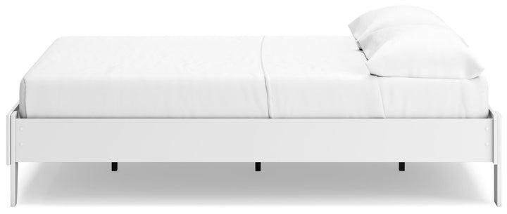 Socalle Queen Platform Bed - White (7)