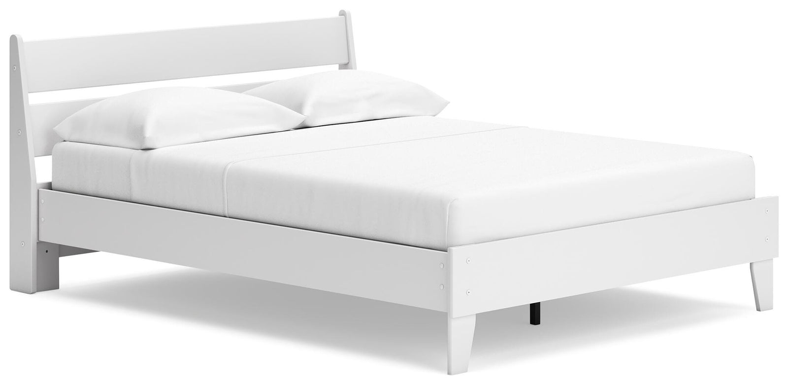 Socalle Queen Panel Platform Bed - White (2)