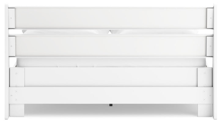 Socalle Queen Panel Platform Bed - White (7)