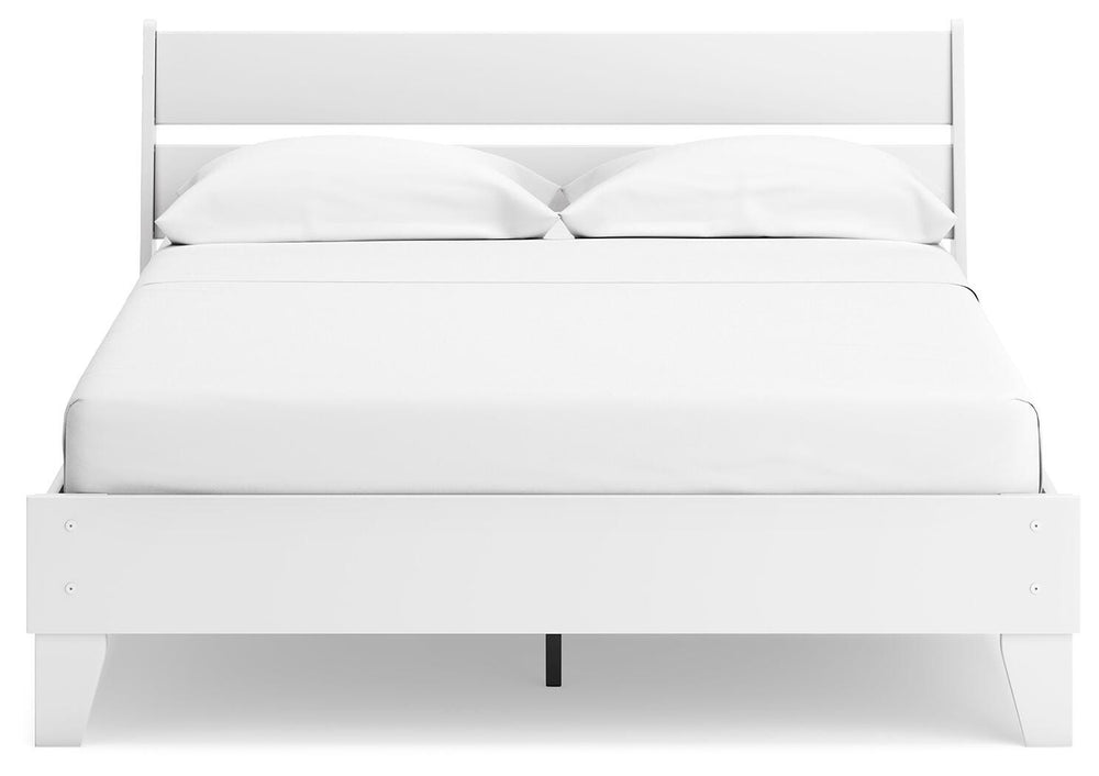 Socalle Queen Panel Platform Bed - White (5)