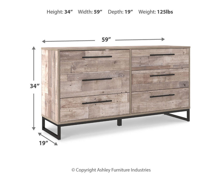 Neilsville Dresser - Light Brown (9)