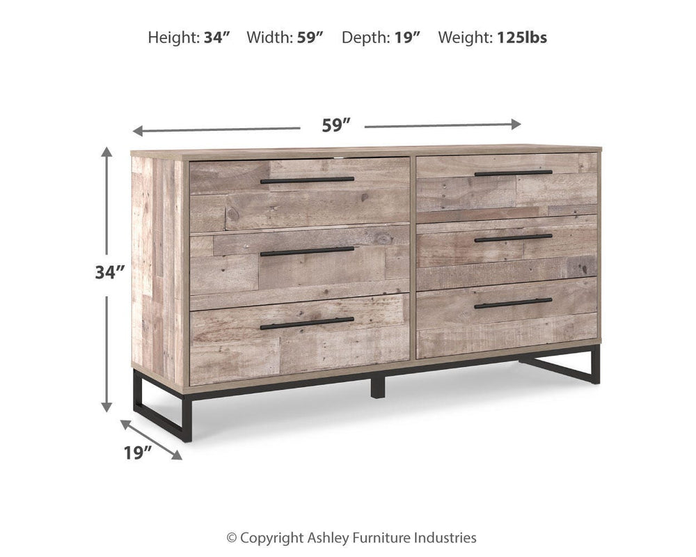 Neilsville Dresser - Light Brown (9)
