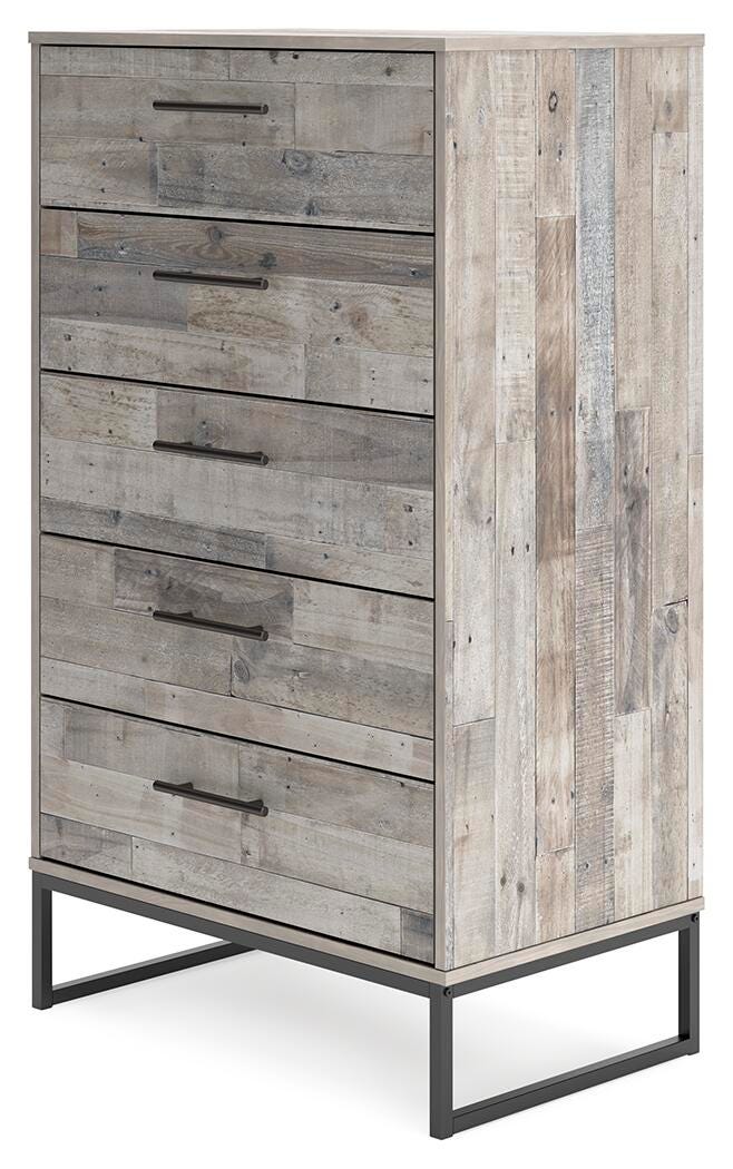 Neilsville Chest of Drawers - Light Brown (4)