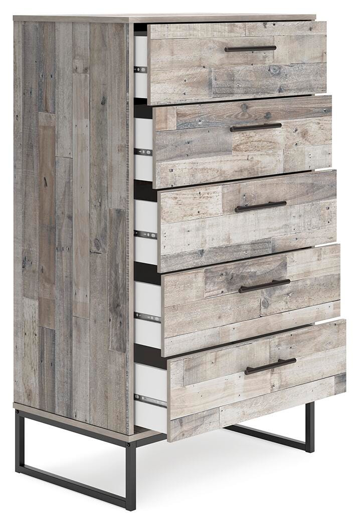 Neilsville Chest of Drawers - Light Brown (2)
