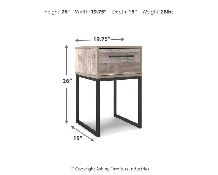 Neilsville Nightstand - Light Brown (11)