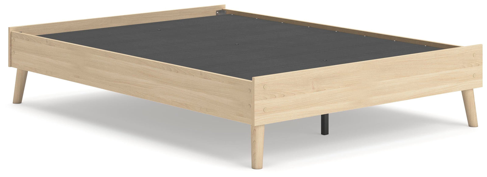 Cabinella Full Platform Bed - Beige (2)