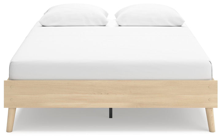 Cabinella Queen Platform Bed - Beige (4)