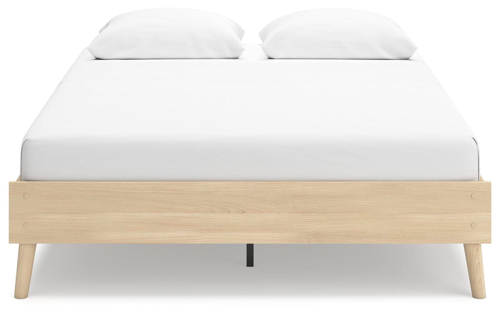 Cabinella Queen Platform Bed - Beige (4)