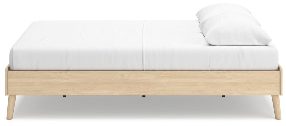 Cabinella Queen Platform Bed - Beige (6)