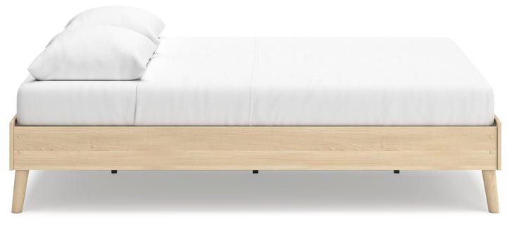Cabinella Queen Platform Bed - Beige (7)