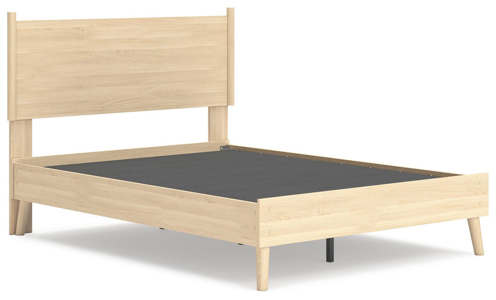 Cabinella Full Platform Panel Bed - Beige (3)
