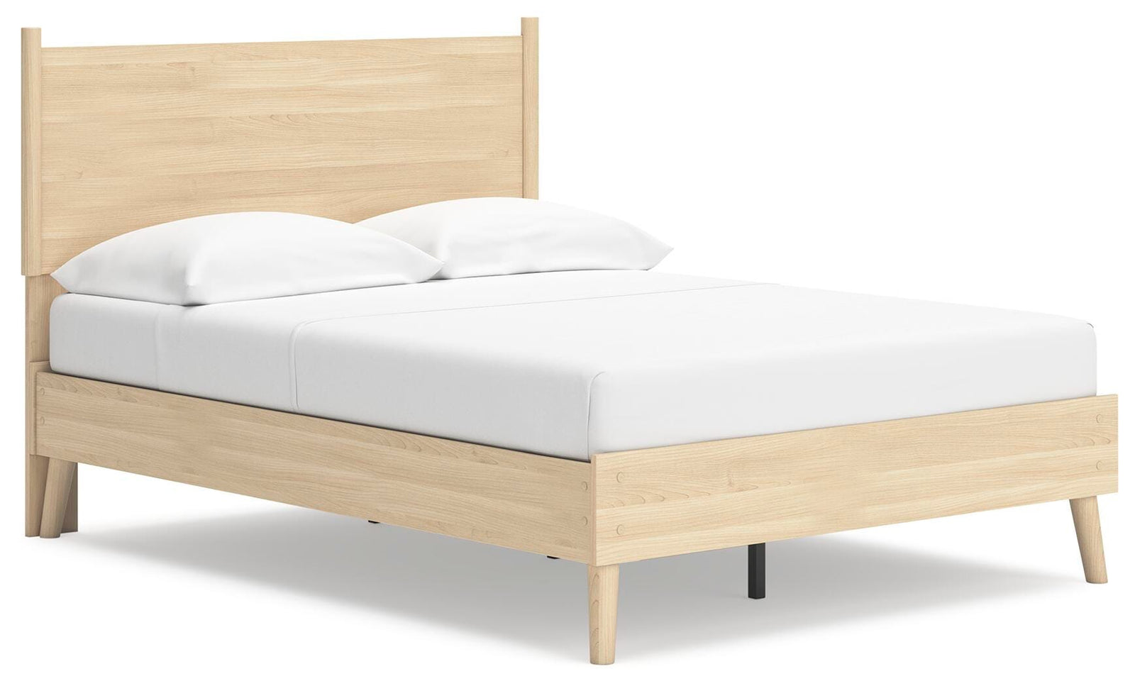 Cabinella Full Platform Panel Bed - Beige (1)