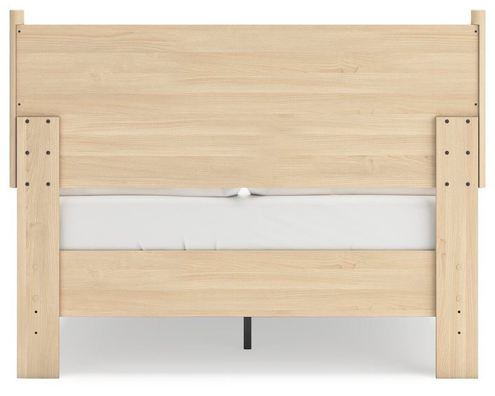 Cabinella Full Platform Panel Bed - Beige (6)