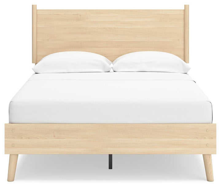 Cabinella Full Platform Panel Bed - Beige (5)
