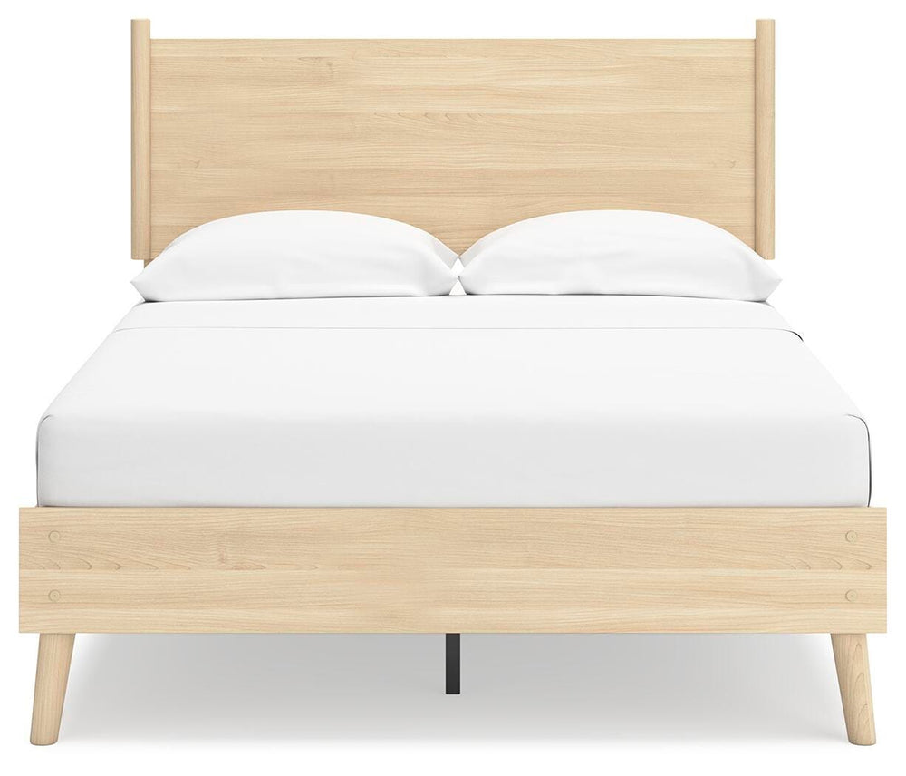Cabinella Full Platform Panel Bed - Beige (5)