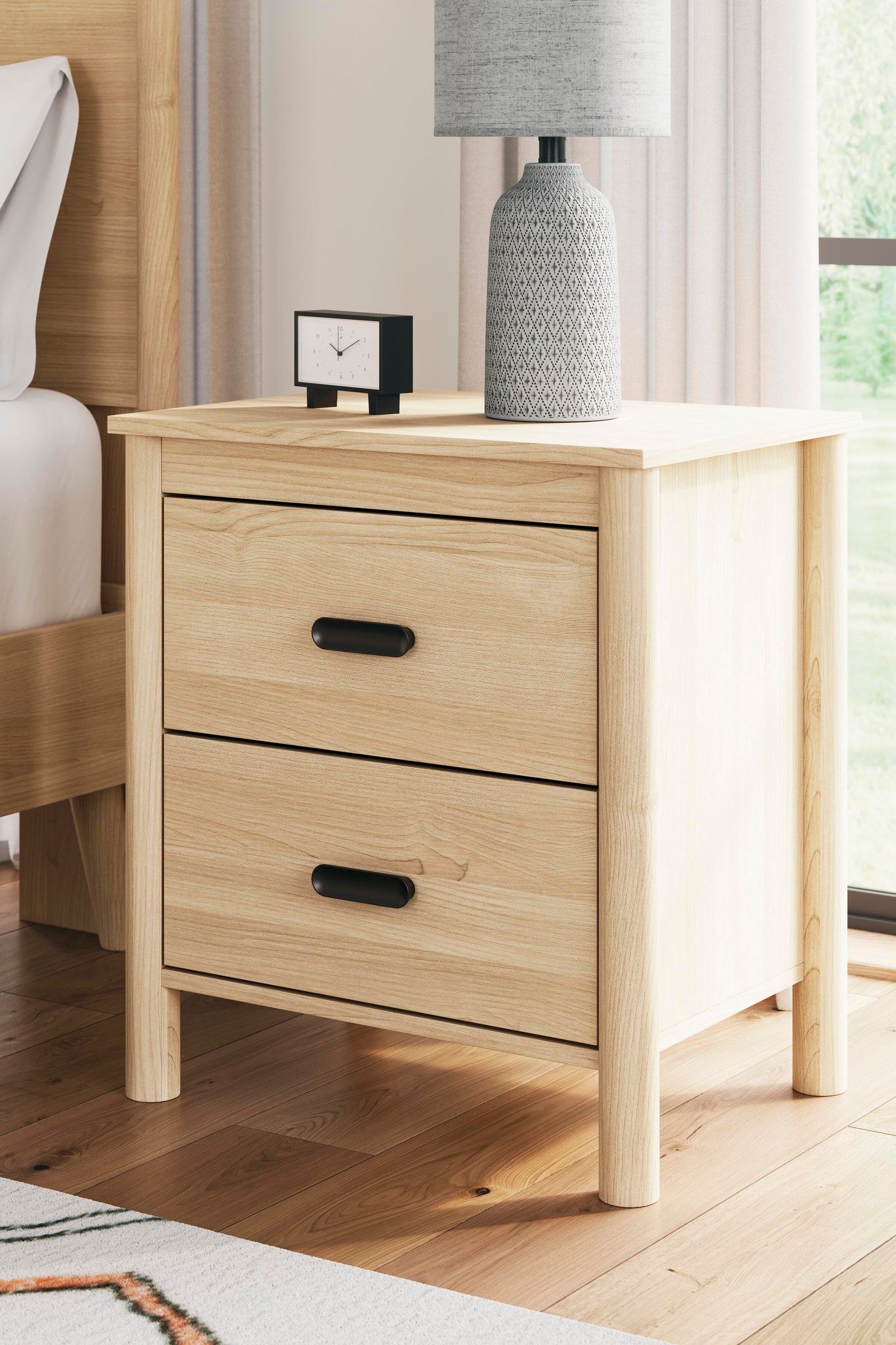 Cabinella Nightstand - Beige (2)