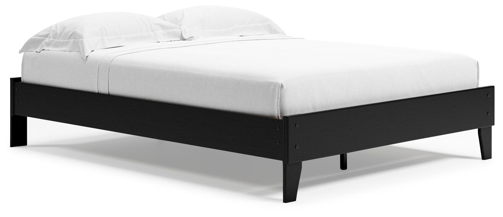 Finch Queen Platform Bed - Black (1)