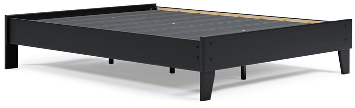 Finch Queen Platform Bed - Black (7)
