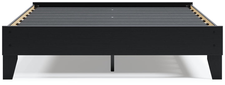 Finch Queen Platform Bed - Black (5)