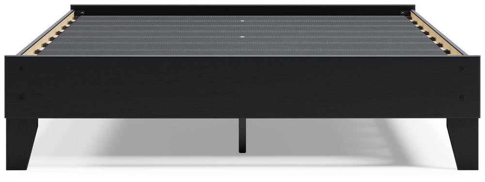 Finch Queen Platform Bed - Black (5)