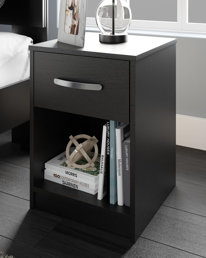 Finch Nightstand - Black (2)