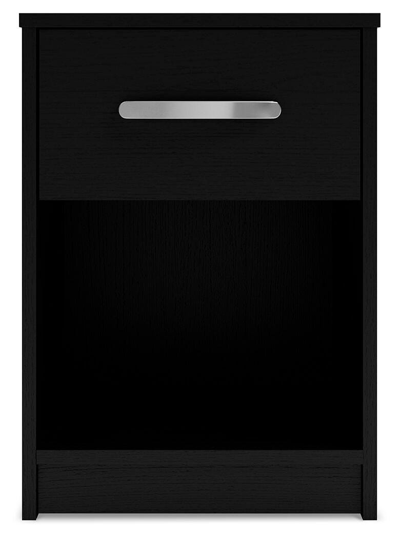 Finch Nightstand - Black (4)