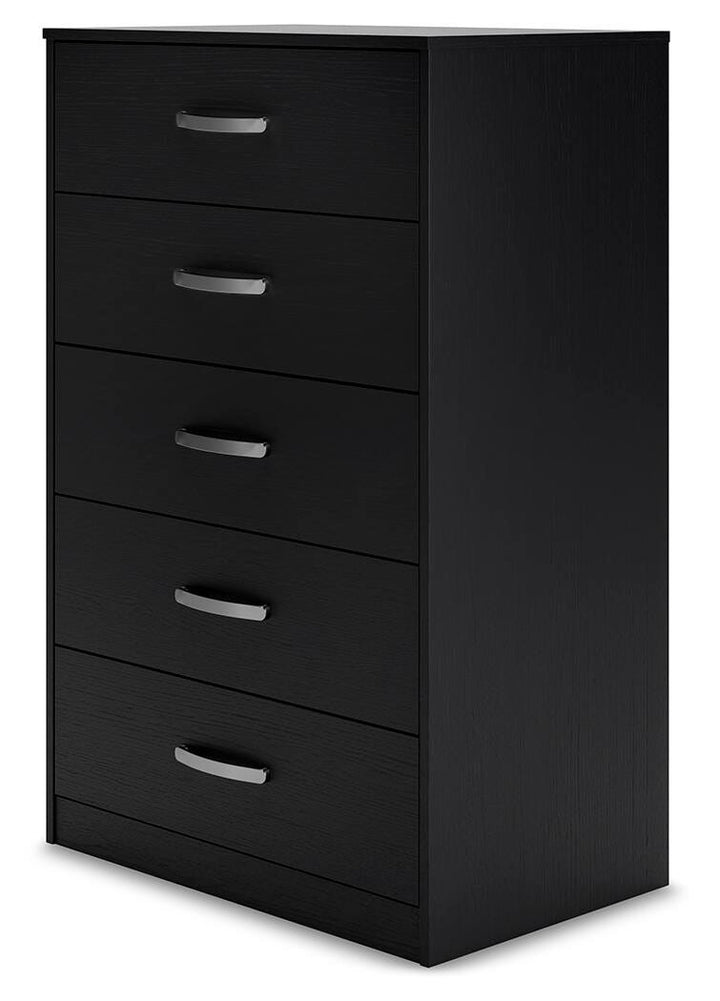 Finch Chest of Drawers - Black (5)