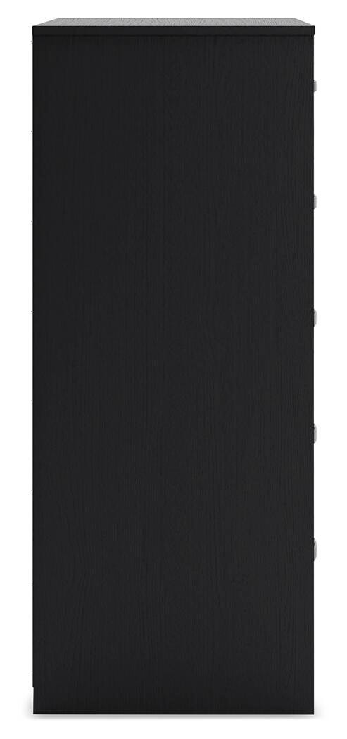 Finch Chest of Drawers - Black (6)