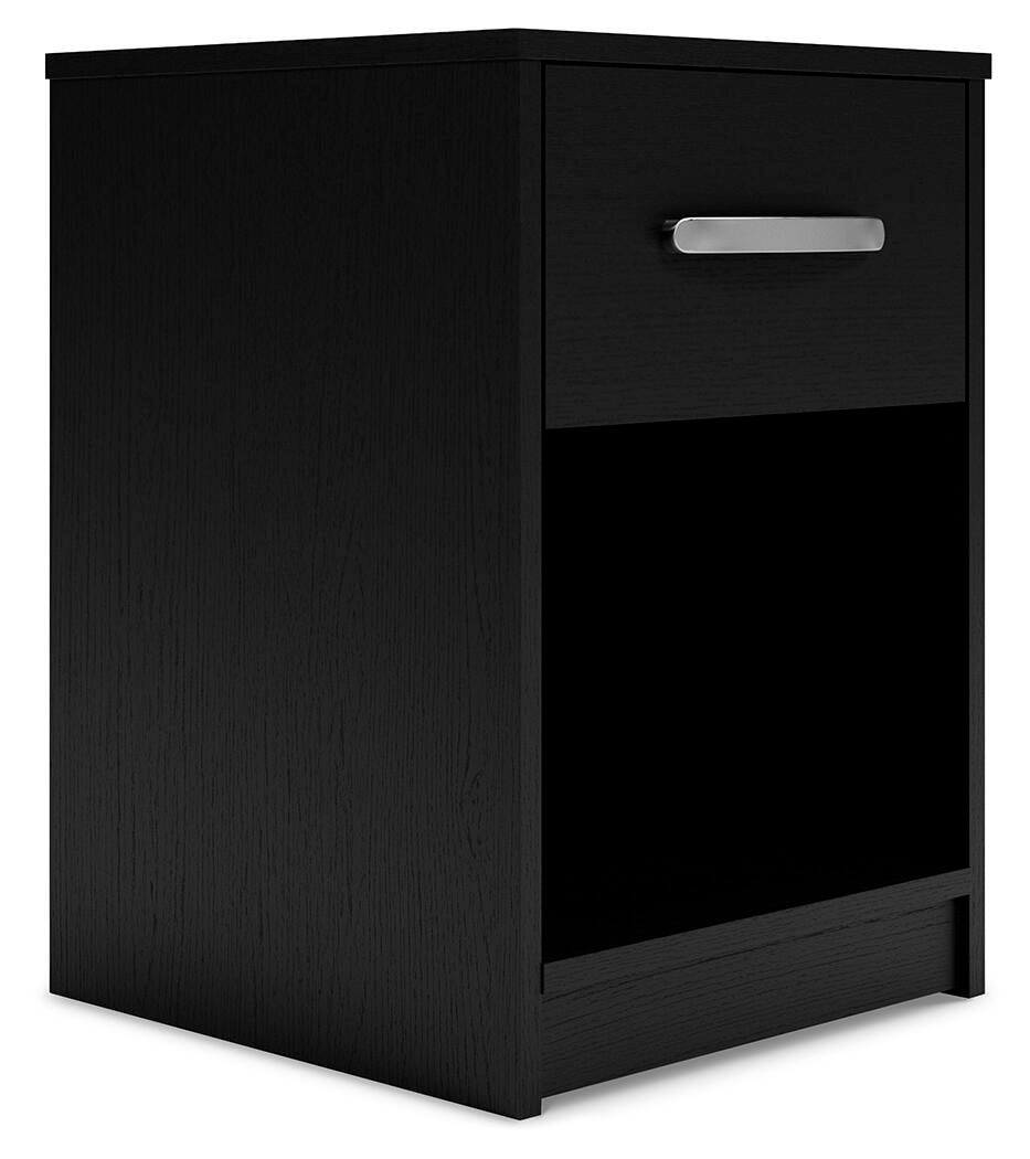 Finch Nightstand - Black (1)