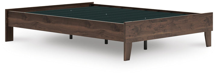 Calverson Full Platform Bed - Light Brown (3)