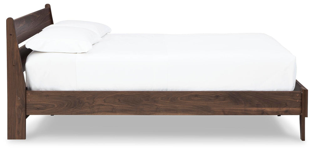 Calverson Full Panel Platform Bed - Mocha (6)