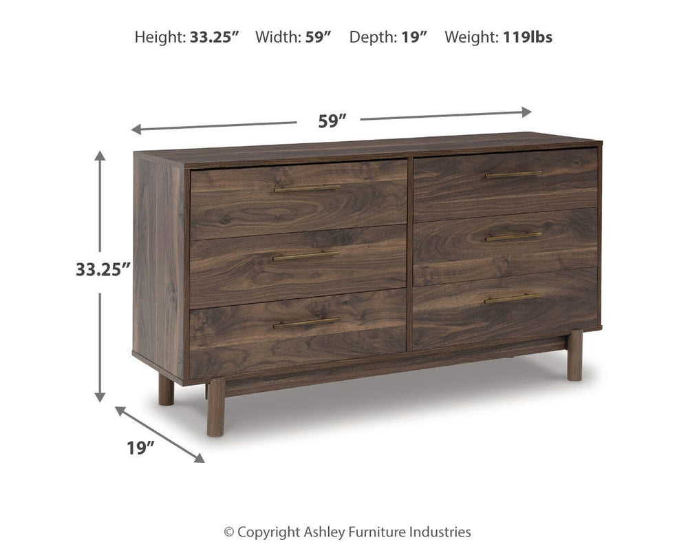 Calverson Dresser - Light Brown (8)