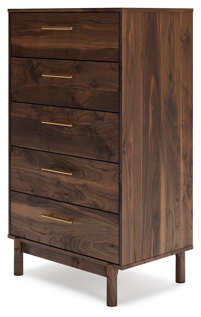 Calverson Chest of Drawers - Light Brown (4)