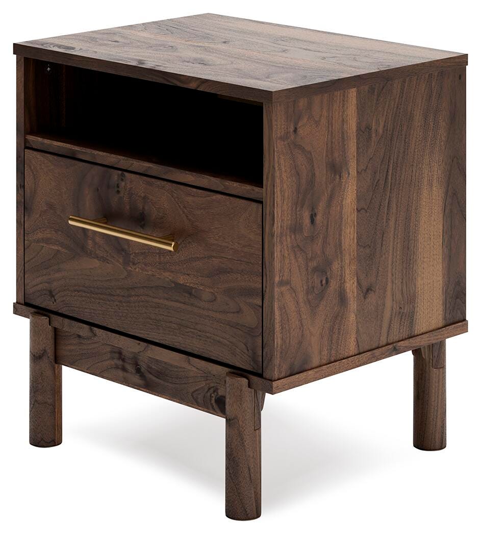Calverson Nightstand - Mocha (5)
