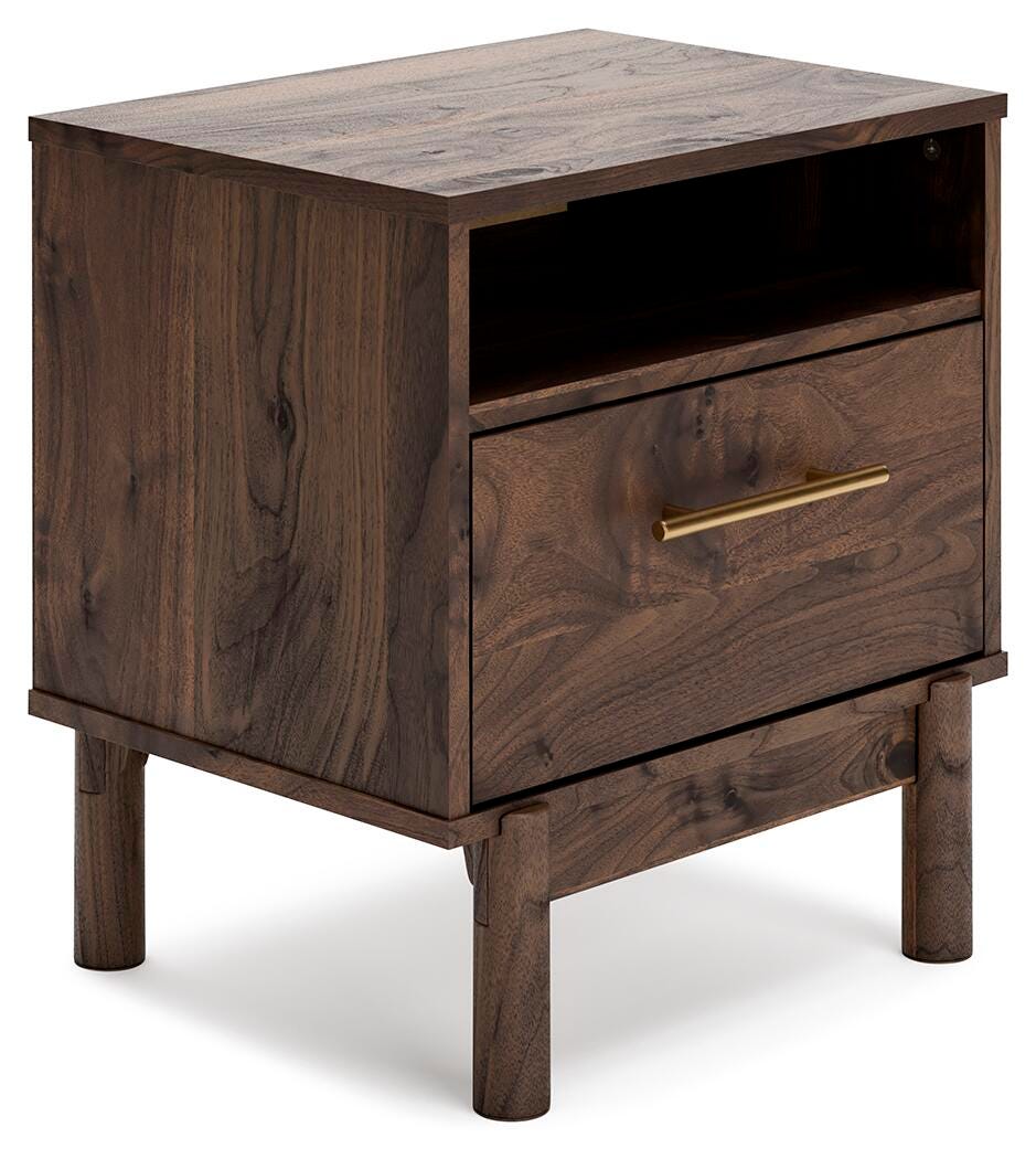 Calverson Nightstand - Mocha (1)
