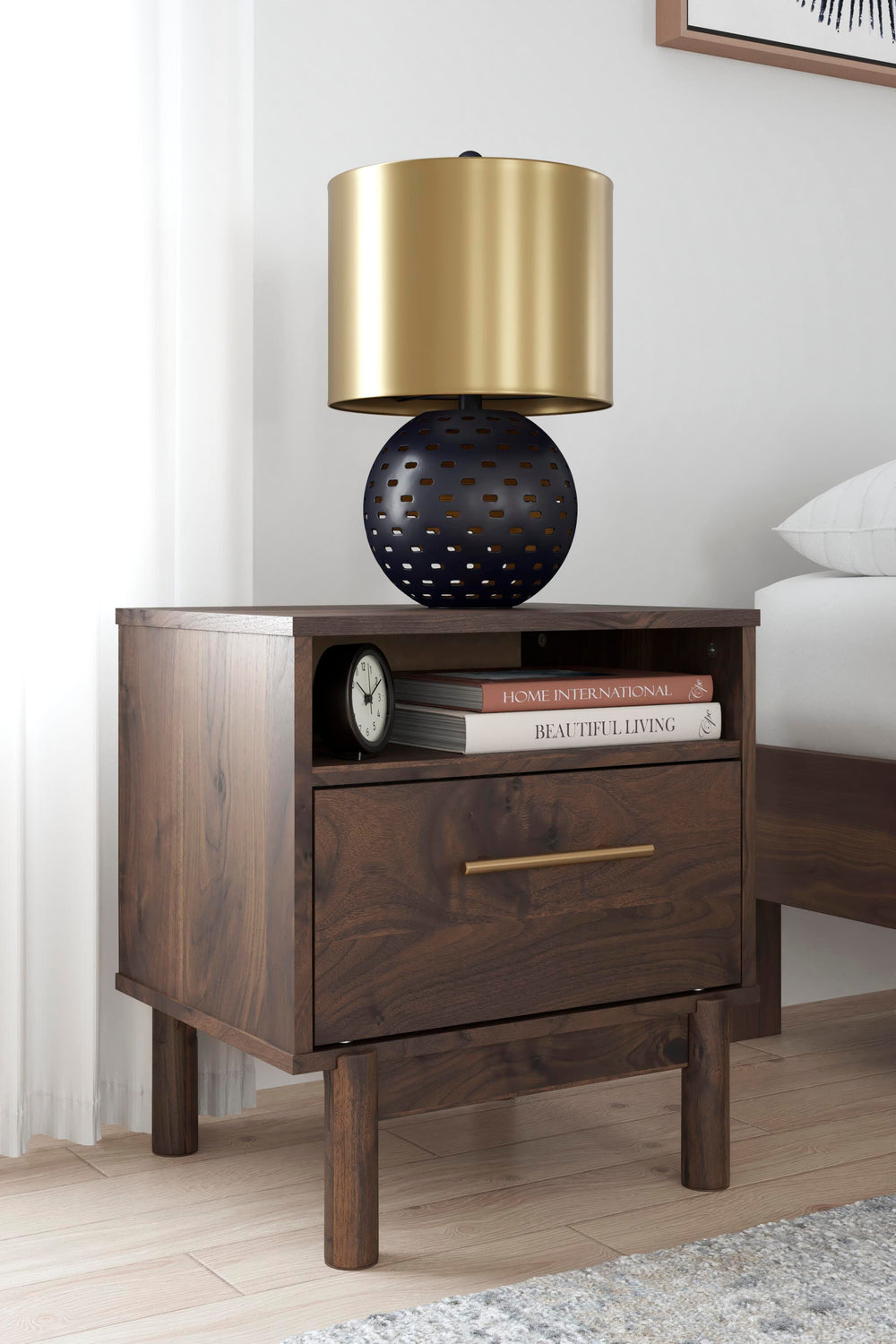 Calverson Nightstand - Mocha (2)