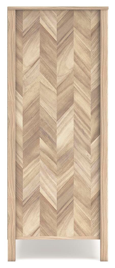 Battelle Chest of Drawers - Light Brown (8)