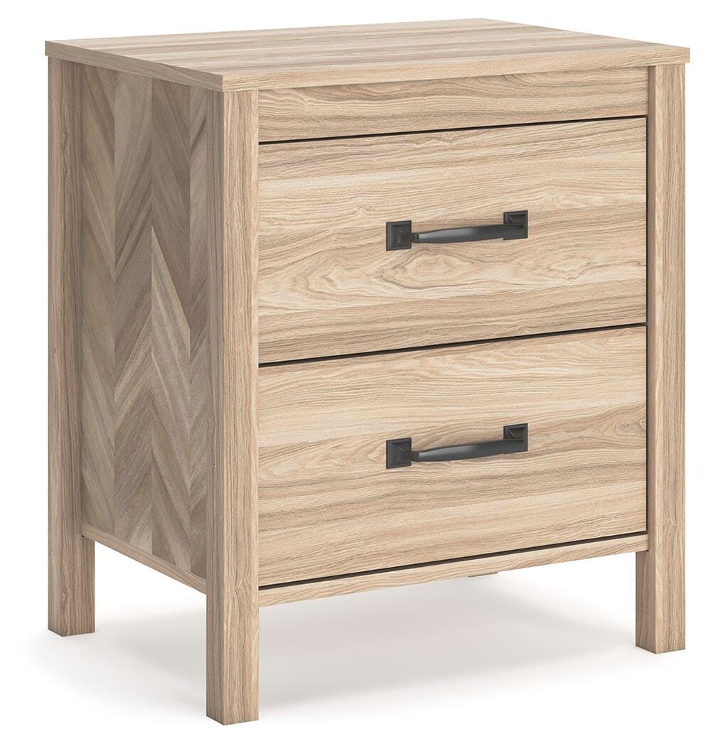 Battelle Nightstand - Light Brown (1)