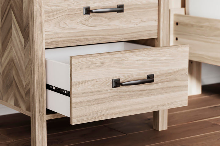 Battelle Nightstand - Light Brown (10)