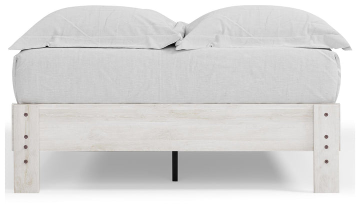 Shawburn Full Platform Bed - White (12)