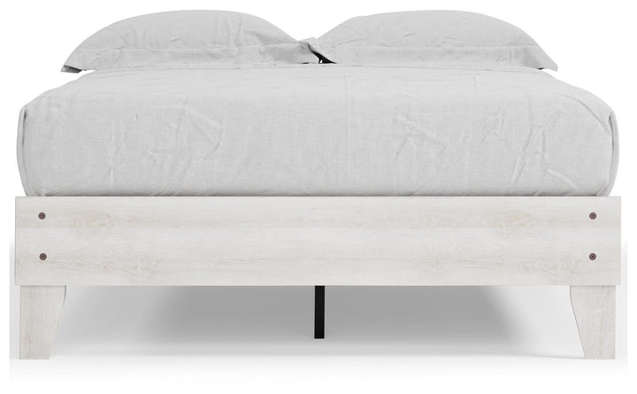 Shawburn Full Platform Bed - White (8)