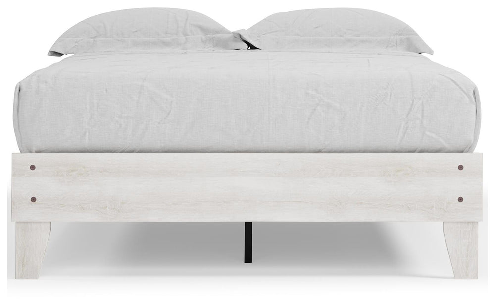 Shawburn Full Platform Bed - White (8)