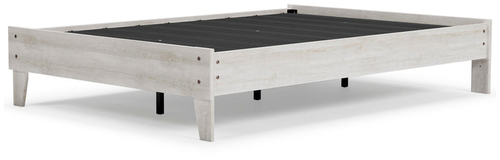 Shawburn Full Platform Bed - White (7)